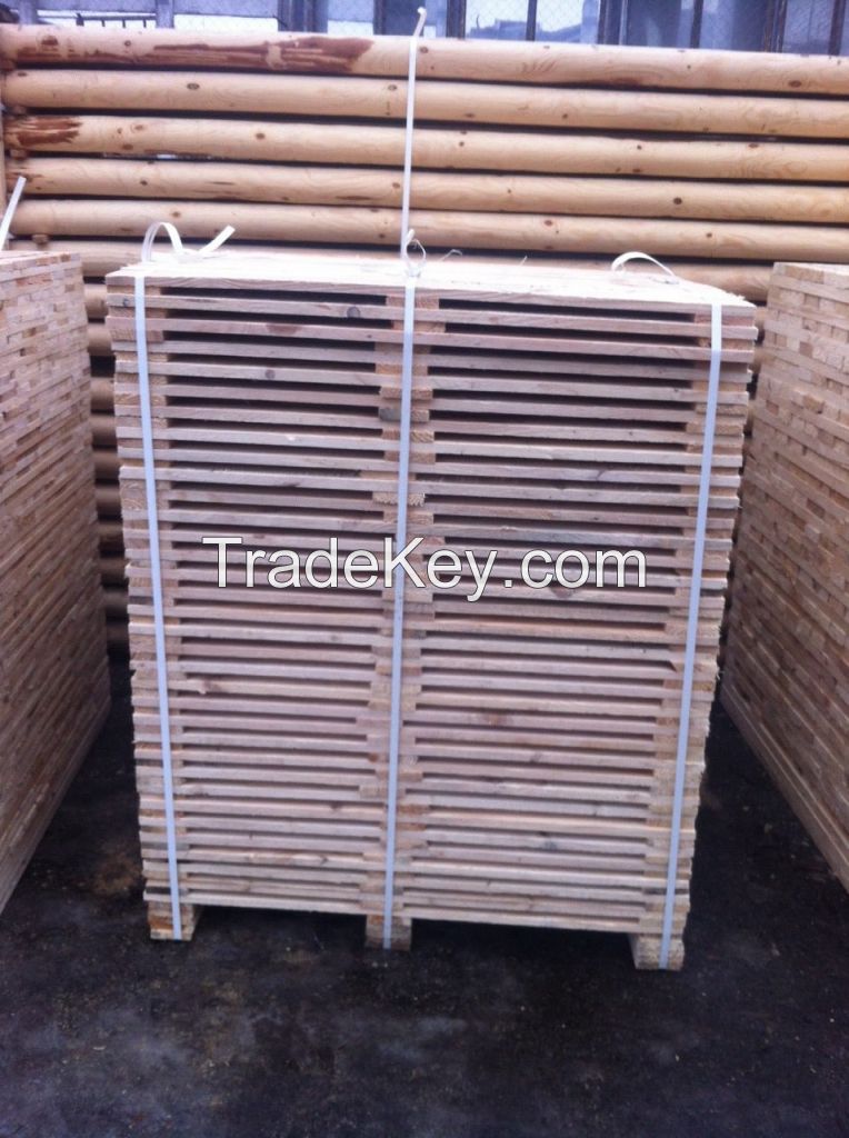 pine lumber for pallets, pallet boards, pallet elements