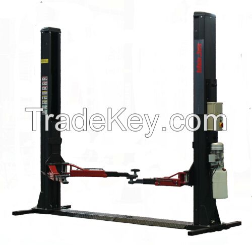 4T CE certified hydraulic 2 post lift with electrical lock release