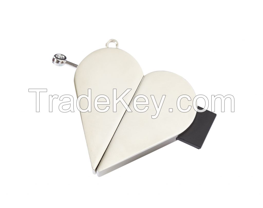 Promotional Heart-shaped USB with your Logo - USB 2.0