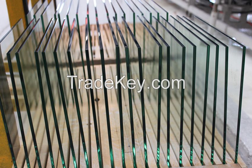 12MM clear tempered glass as glass ceiling