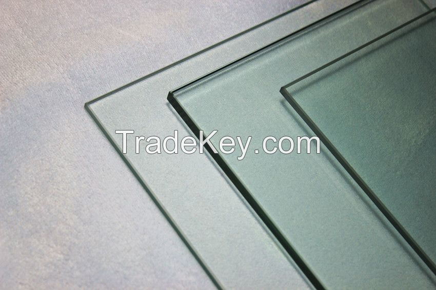 8-10MM clear tempered glass as furniture top