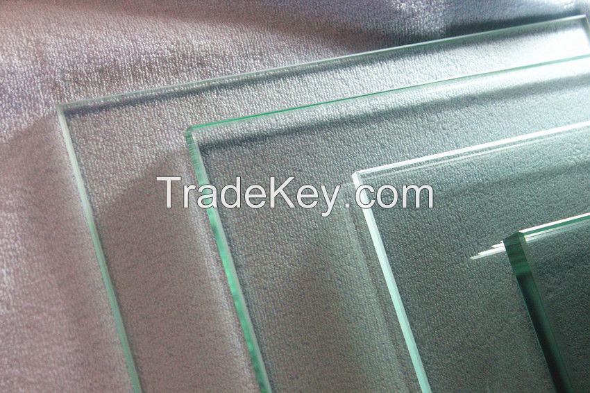 10MM clear tempered storage table  glass