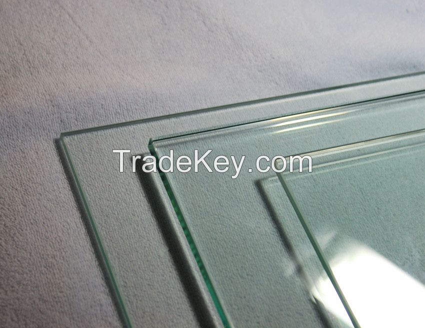 10MM clear curved square  tempered glass as classic occasional table top
