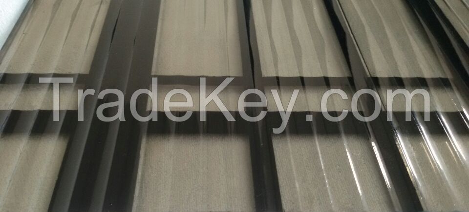 5+0.76+5MM grey stripe  Laminated Glass