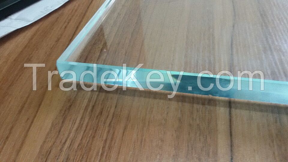 12MM ultra clear  tempered glass toughened glass