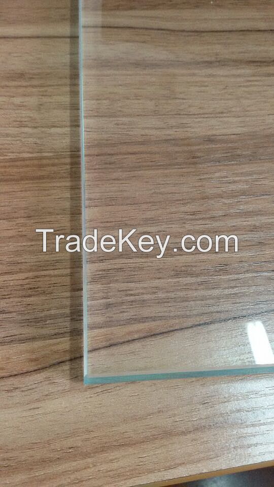 12MM ultra clear  tempered glass toughened glass