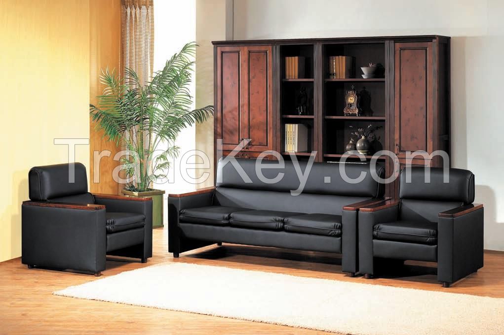 Modern Design Leather Office Sofa Set