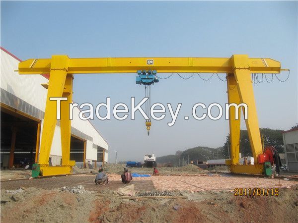 Hot selling MH Model Hoist Type Single Girder Gantry Crane