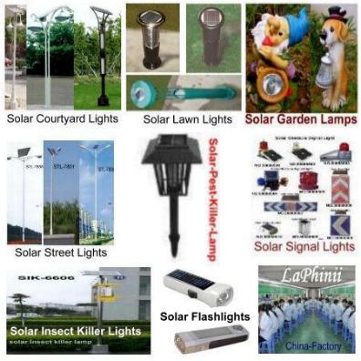 solar lights - solar lamps