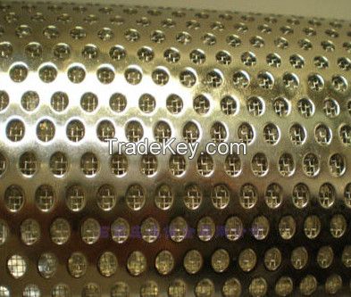 Round hole mesh