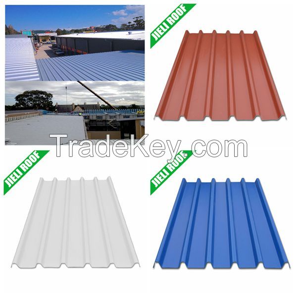 High quality anti corrosion plastic roof sheet 