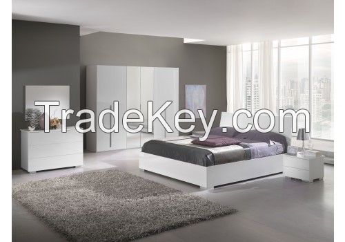 Jenny White Bedroom Set | Bravo Furniture