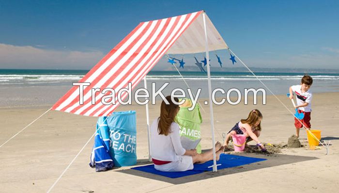 Beach sun shade sail tent 