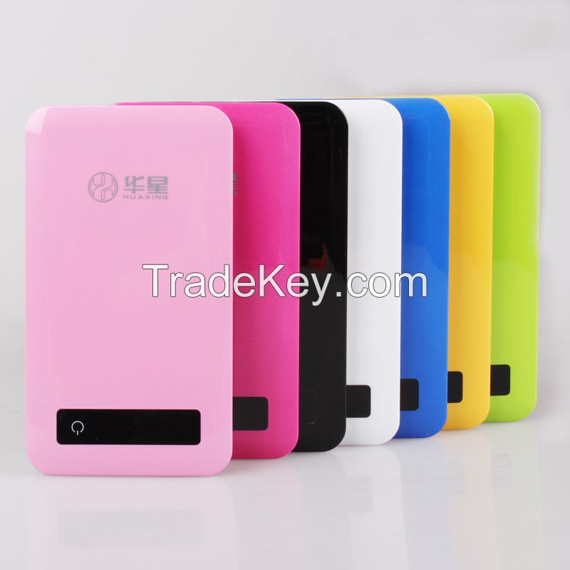 2015 Hot sale power bank charger and Rechargeable Batteries 5500 mah for android and smartphones