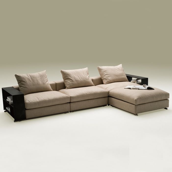 Living room furniture L shaped sofa fabric sofa corner sofa modern style cheap sofa