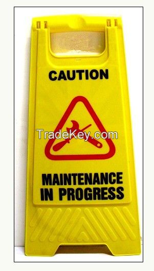 caution board