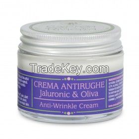 Face Cream wrinkle Jaluronic & Oliva