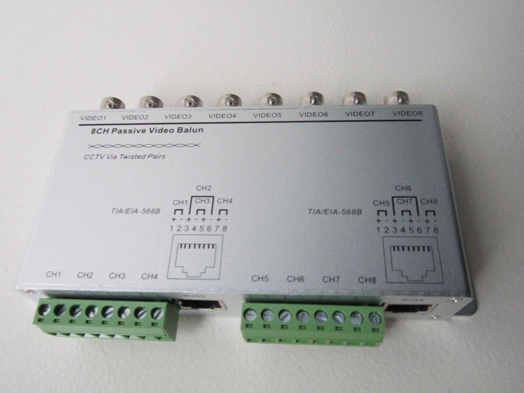 4,8,16 channels passive video Balun