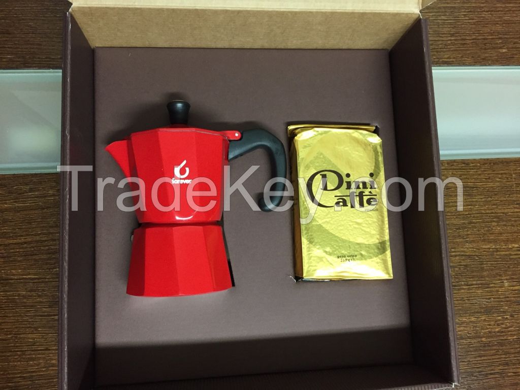 Italian Coffee+Moka gift box