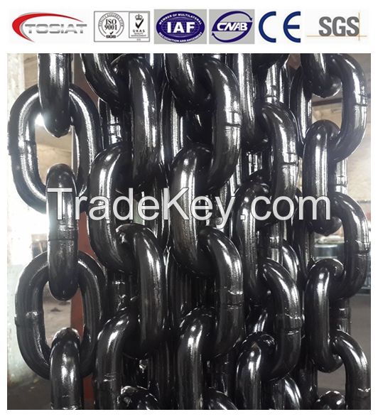 steel link chain round link chain welded link chain