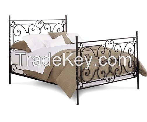 Wrought iron furniture wrought iron bed for people