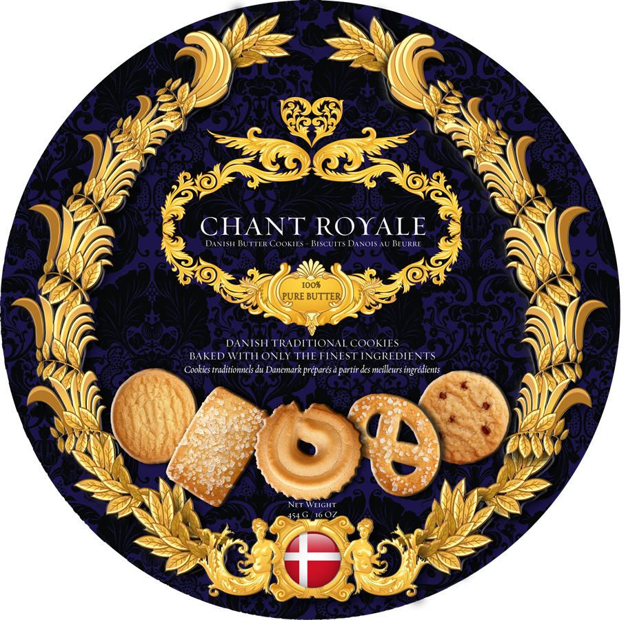 ChantRoyale, 908g - Danish Butter Cookies