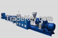 Single Layer Plastic Pipe Production Line