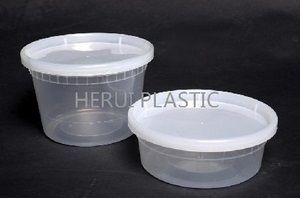 Disposable 8oz Round Container