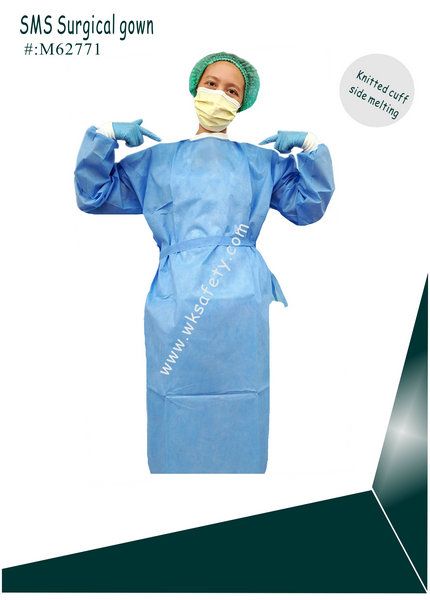 SMS isolation gown