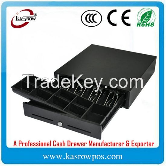 Metal POS Cash Drawer with 8 Coin Slots