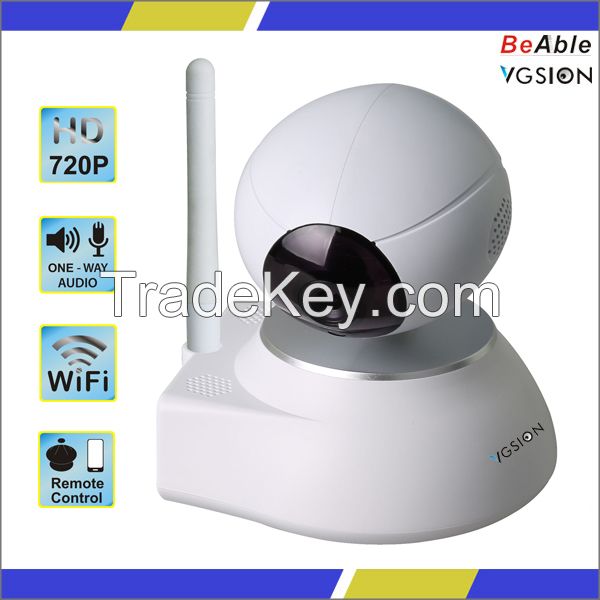 Home security alarm network Wireless Pan & Tilt HD 720P Wifi IP CAMERA