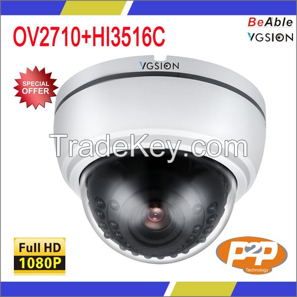 H.264 and Motion decetion IP wifi network wireless cctv dome camera