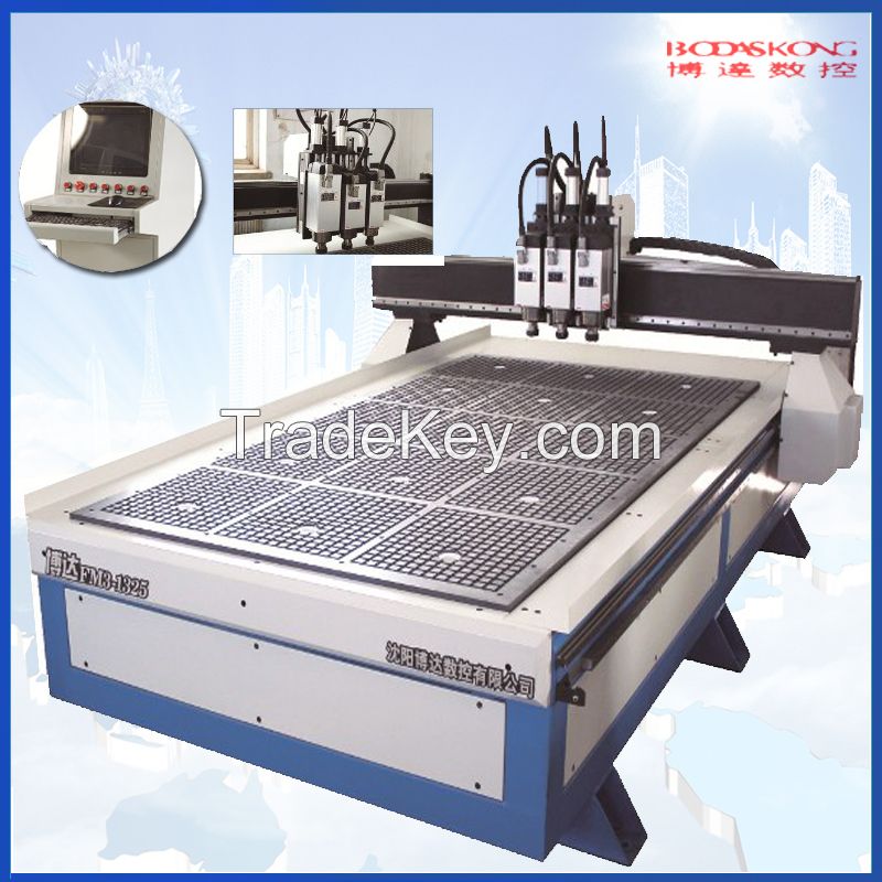 CNC wood router machine FM3-1325 with 3 ATC tools