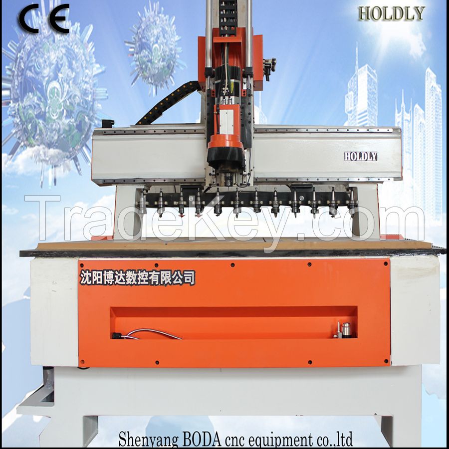 2015 new design ATC cnc router PM12-1325 with 12 tools