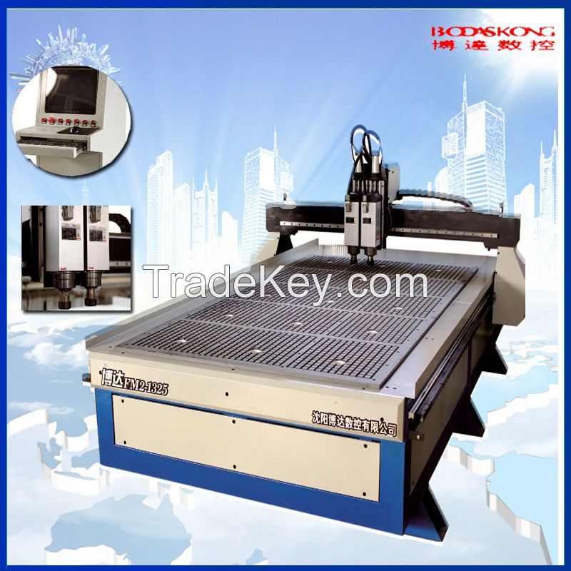 CNC wood router machine FM2-1325 with 2 ATC tools