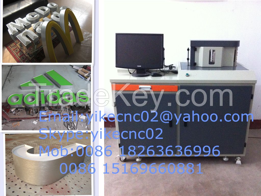 YIKE-6S-C Aluminum/Stainless Steel CNC Channel Letter Bending Machine