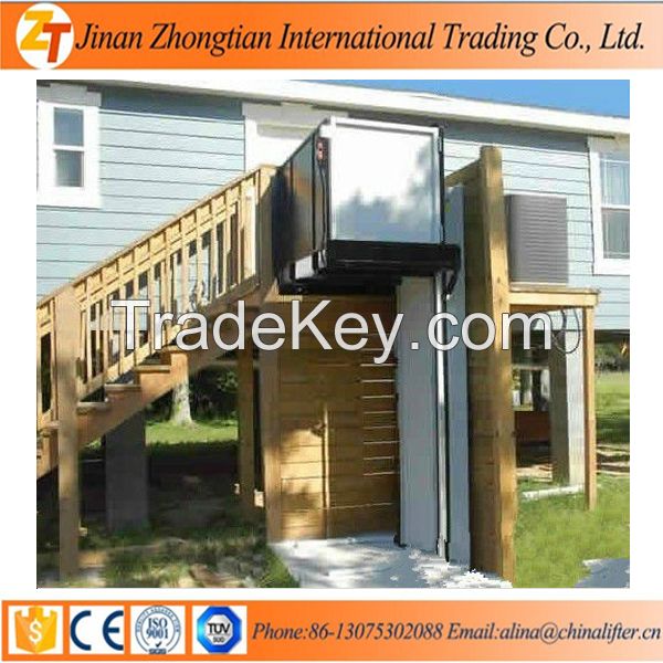 Wheelchair lift stair lift platform for disabled elder people for home use