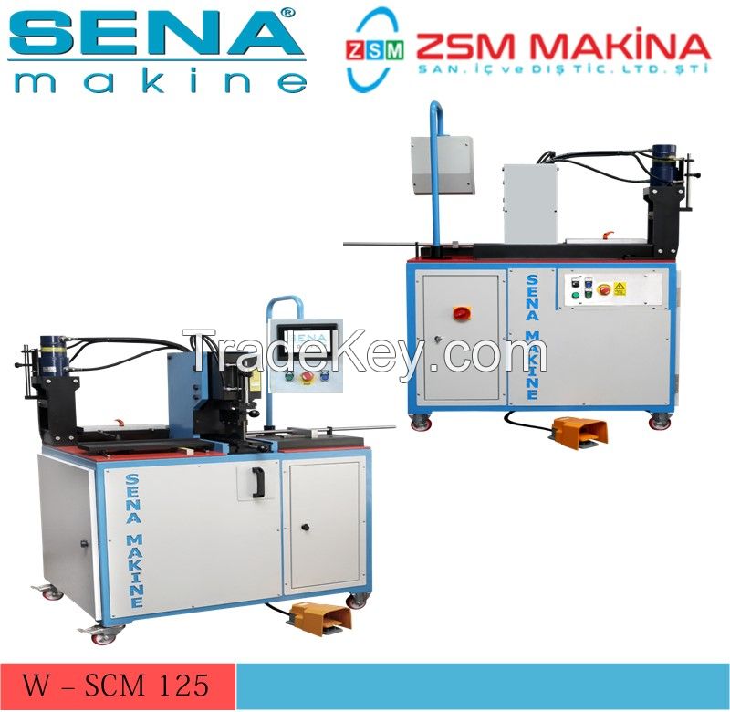 Copper Busbar bending punching cutting Machine X -SCM 125