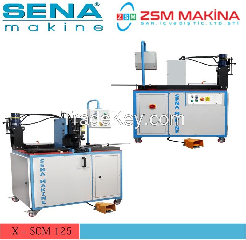 Copper Busbar bending punching cutting Machine W - SCM 125