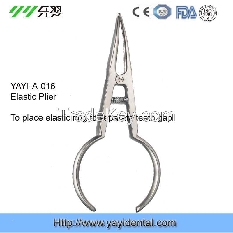 CE approved orthodontic plier New Elastic pliers