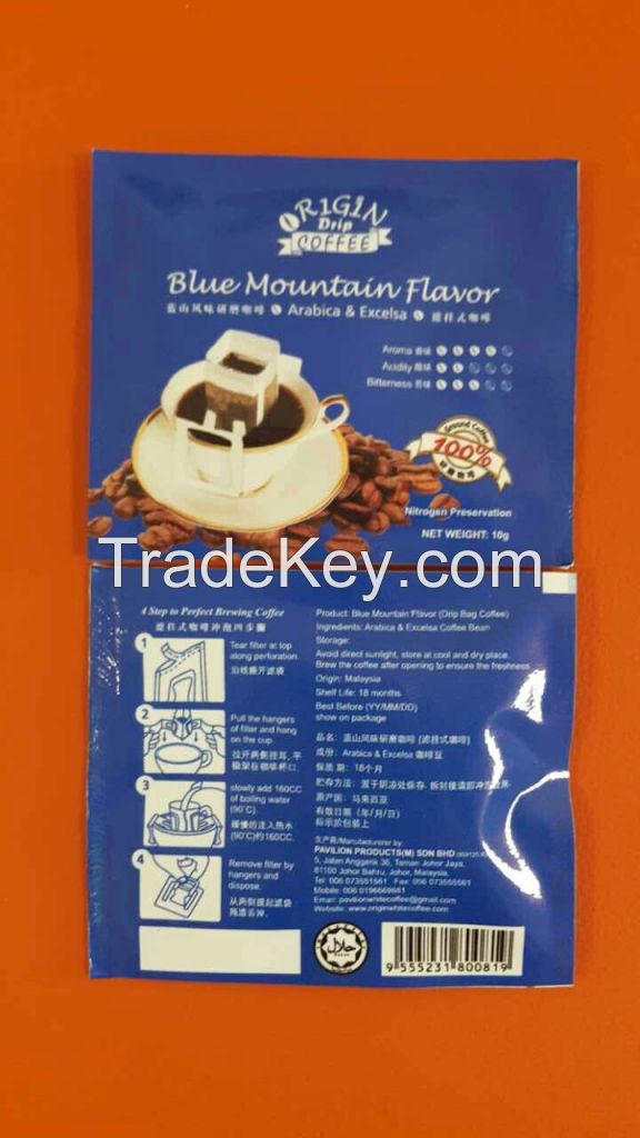 Origin Drip Blue mountain flavour 