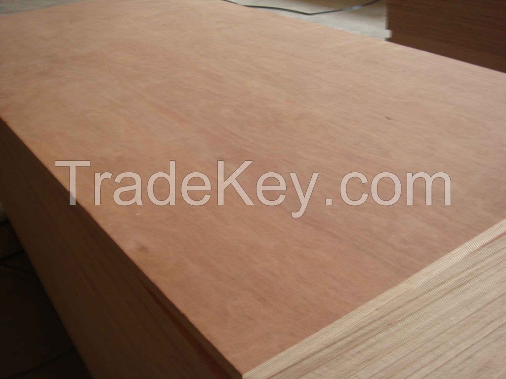 Red Hardwood Commercial Plywood