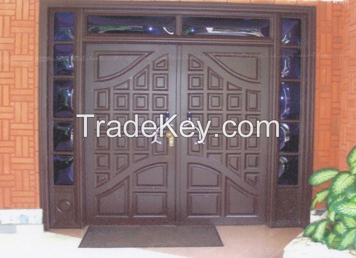 Decorative Solid Wood Door 