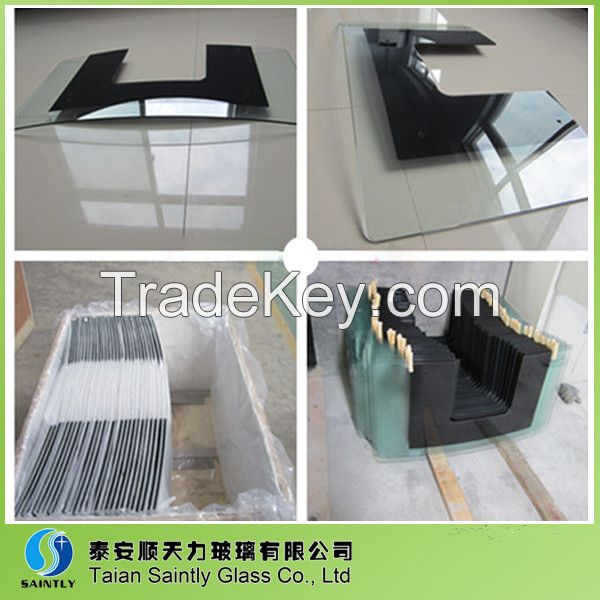 6mm High Quality Tempered Decorative Glass Panel For Range Hood