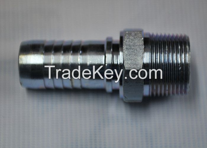 INTERLOCK  HOSE FITTING  METRIC MALE 24Â°CONE SEAL H.T. 10513