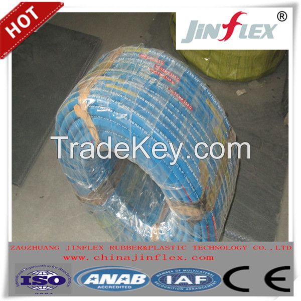 Jinflex Single Layer Steel Wire Braids Flexible high pressure Hoses