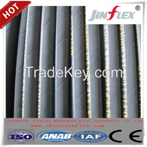 jinflex high quality stainles steel wire braided high pressure rotary