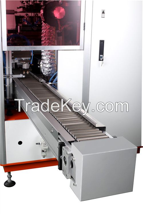 1 color automatic uv screen printing machine