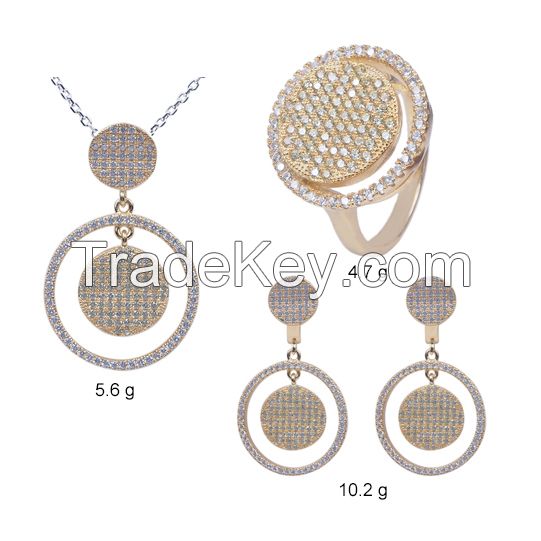 china jewelry wholesale gold plated dubai jewelry set