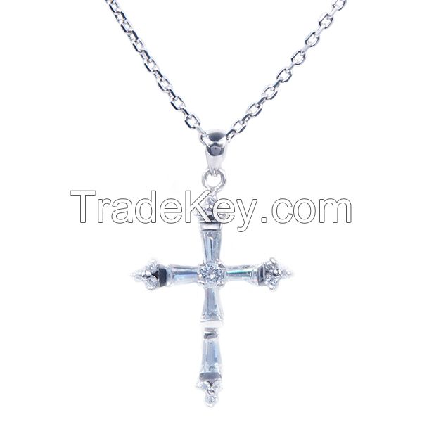 cheap 925 sterling silver cross pendant